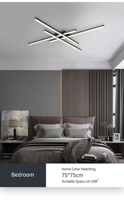 Plafoniera Moderna In Alluminio Spazzolato Per Soggiorno E Camera Da Letto Luce Diffusa Design Minimalista