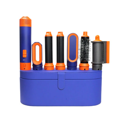 Styler per capelli 6 in 1 Nuovo asciugacapelli liscio per capelli styler per capelli 6 in 1 con barile di arricciatura Spazzola ad aria calda Strumento per lo styling MultiStyler