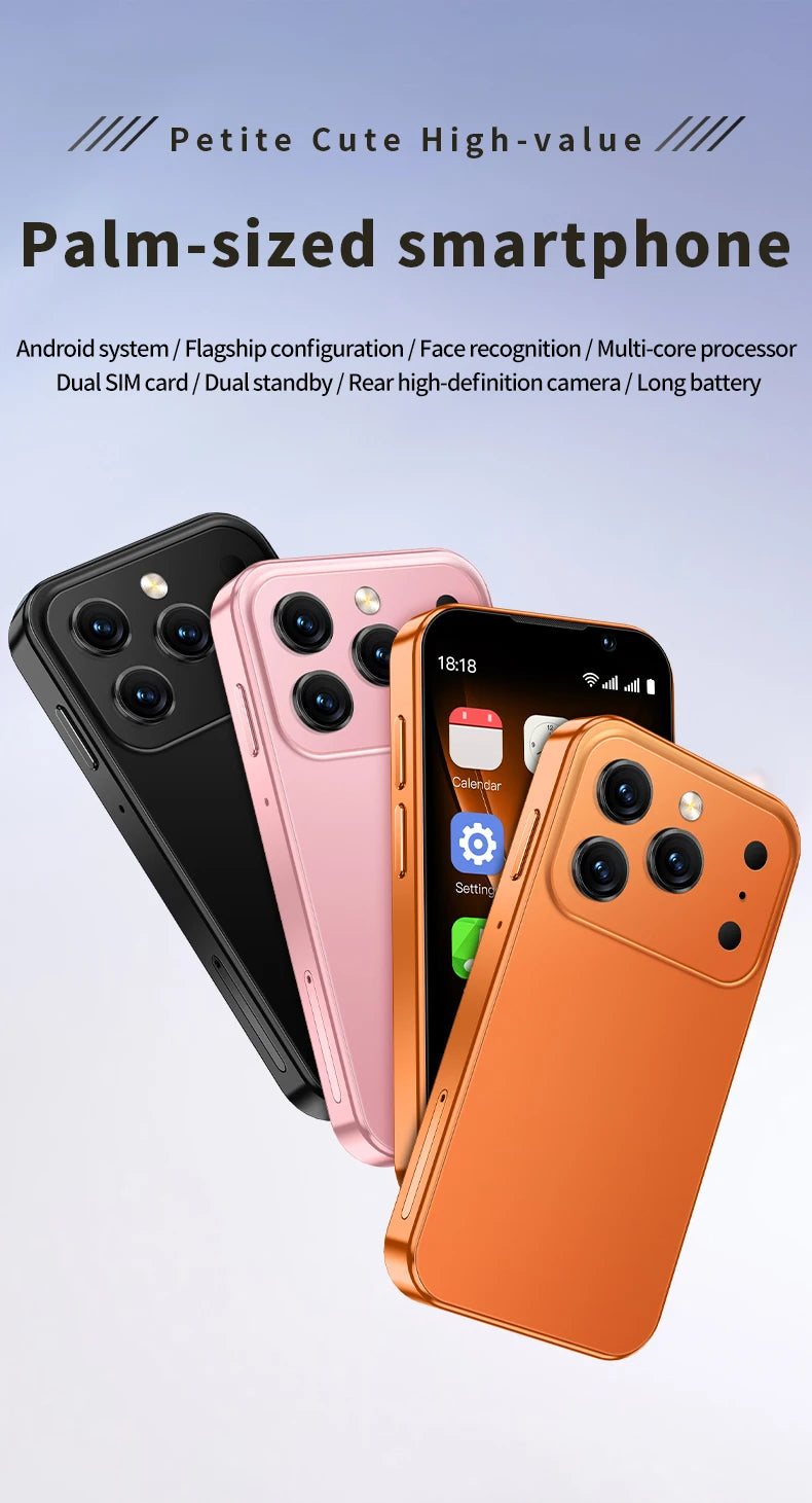 Soyes I17 Mini Smartphone 3.0 Pollici 2 Ram 16 Rom Dual Sim Doppia Fotocamera Android 9.0