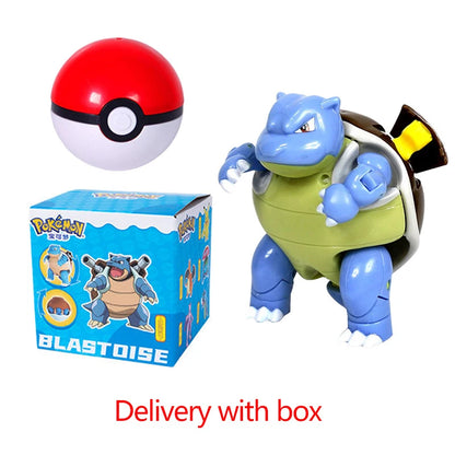 Pokemon Pokeball Figura Palla Pikachu Charizard Mewtwo Mew Eevee Gengar Lapras Blastoise Venusaur Gyarados Giocattolo Educativo Per Bambini