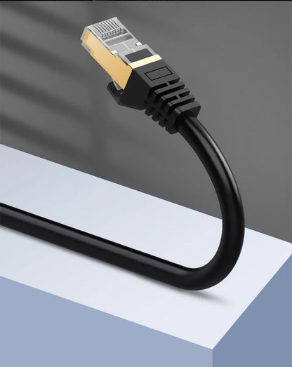 Cavo Ethernet Cat7 Schermato RJ45 10 Gbps Per Router E PC Alta Velocità Di Rete Affidabile
