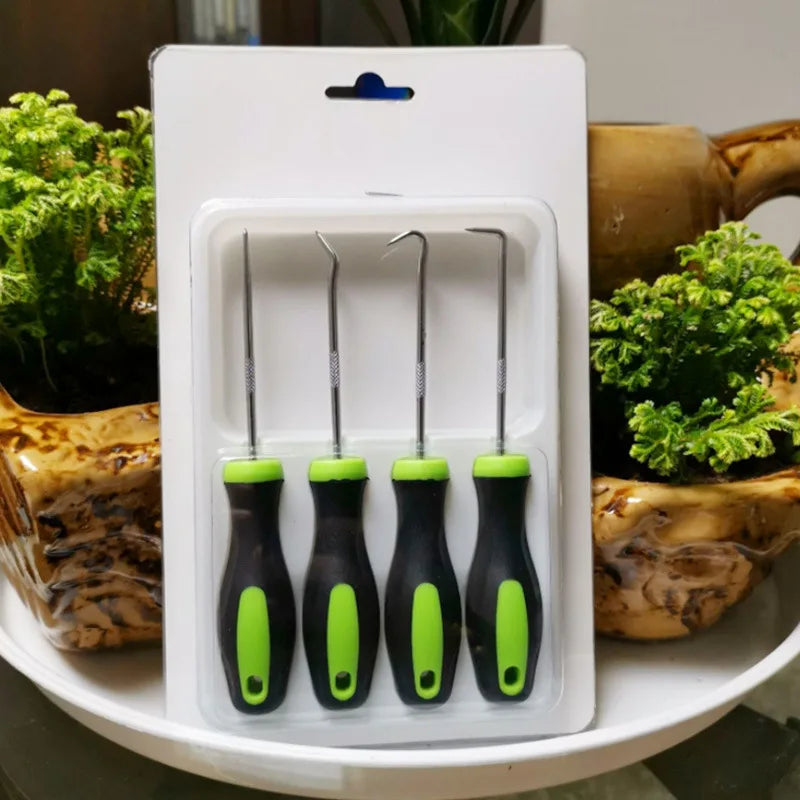 Set Utensili Di Precisione In Acciaio Inox Con Ganci E Estrattore Professionale Completo
