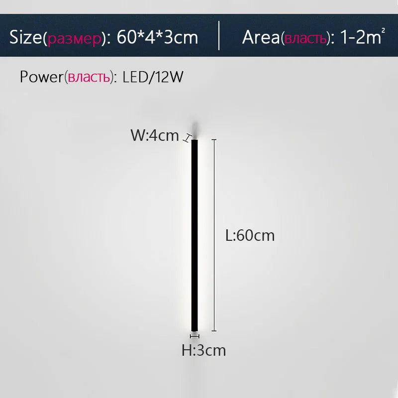 Lampada Da Parete Impermeabile Esterni Led Luce Giardino Recinzione Balcone Cancello Design Moderno