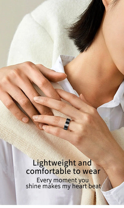 Anello Fitness Intelligente Per Huawei Xiaomi Tracciamento Attività Sonno Bluetooth Adatto iOS Android