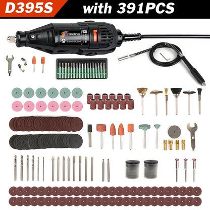 Mini Incisore Per Trapano Elettrico Compatibile Utensili Rotanti Dremel 130 W 220 V