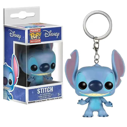 Nuovi Stili di Portachiavi Funko Pocket Pop: Mickey Mouse, Minnie, Donald Duck, Stitch, Angel, Elvis, TIKI, Lilo, Scrump, Giocattoli in Vinile
