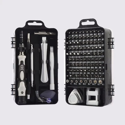 Set Cacciaviti Di Precisione 115 In 1 Magnetici Per Riparazioni Laptop MacBook Smartphone