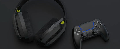 Cuffie Da Gioco Wireless 2,4 GHz Con Microfono ANC Per PS5 PS4 PC Mac Suono Chiaro E Connessione Stabile