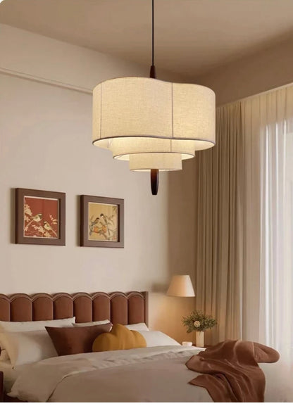 Lampada a Sospensione Medievale in Stile Nordico Romantico per Soggiorno e Studio