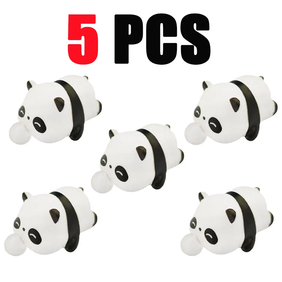 Simpatici Giocattoli Antistress a Forma di Animali, Squishy a Lenta Risposta Panda e Maiale, Gadget da Scrivania Virali per Scherzi e Alleviamento dello Stress