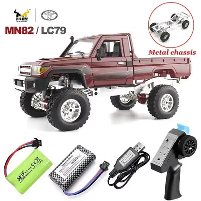 MN82S MN82 Toyota Rc 4x4 Rc CAR 2.4g 1/12 Full Scale Off-road telecomando RC Crawler CAR ragazzo telecomando auto giocattolo regalo