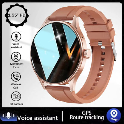 Orologio Intelligente Alla Moda Con Schermo Da 1,55 Pollici Hd Controllo Chiamate Bluetooth E Monitoraggio Attività