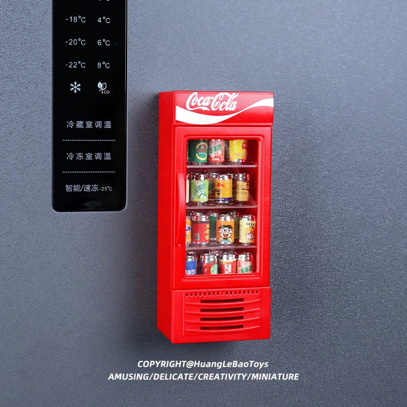 Frigorifero Decorativo Mini A Forma Di Cola Per Auto Radiocomandata 1/10 Modelli Axial SCX10 TRX4 Defender
