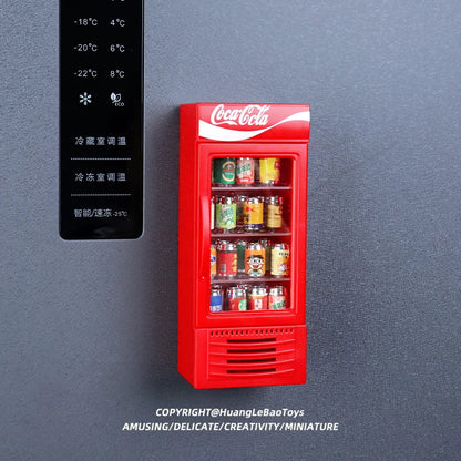 Frigorifero Decorativo Mini A Forma Di Cola Per Auto Radiocomandata 1/10 Modelli Axial SCX10 TRX4 Defender