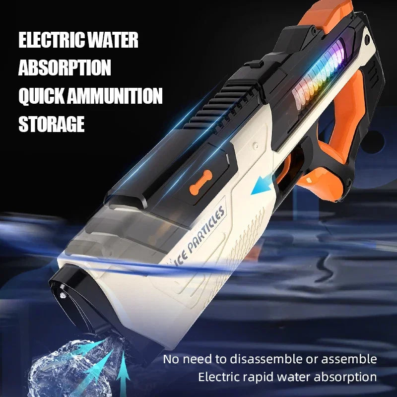 Pistola Ad Acqua Elettrica Per Bambini Esterni Giochi Estivi Spiaggia Battaglie Fantasia 12 Anni