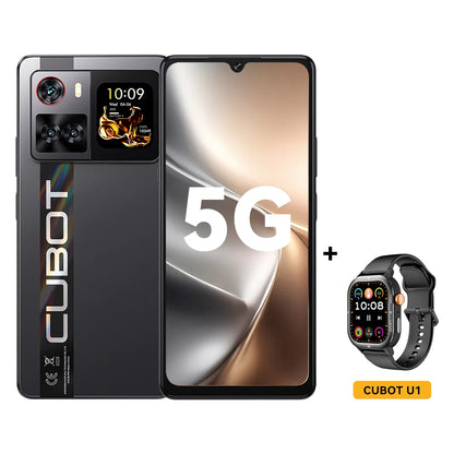 Cellulari Smartphone 5G Cubot X100, Android 15, Dimensity 7025, 6nm, 2.5GHz, schermo da 6.88 pollici 120Hz, 16GB RAM (8GB+8GB estesi), 256GB ROM, fotocamera da 64MP, batteria da 5100mAh, telefoni 5G, NFC telefono, GPS
