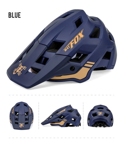 Casco Da Bicicletta Batfox Speedframe MTB Leggero Con Certificazione CE Aerodinamico E Protezione Affidabile
