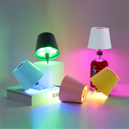 Lampada Da Tavolo Senza Fili Per Bottiglie Di Vino Led Esterno Con Controllo Touch Ideale Per Ristoranti E Bar