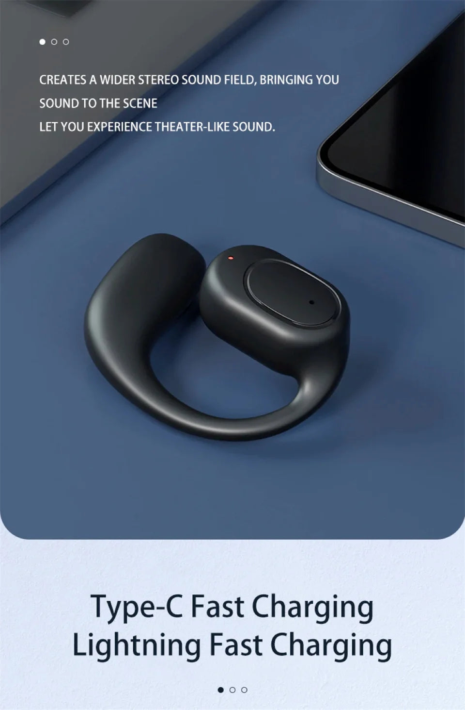 Auricolari Bluetooth Cuffie Wireless con Microfono Integrato Cancellazione Attiva del Rumore Vivavoce Impermeabili