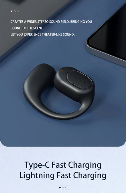 Auricolari Bluetooth Cuffie Wireless con Microfono Integrato Cancellazione Attiva del Rumore Vivavoce Impermeabili