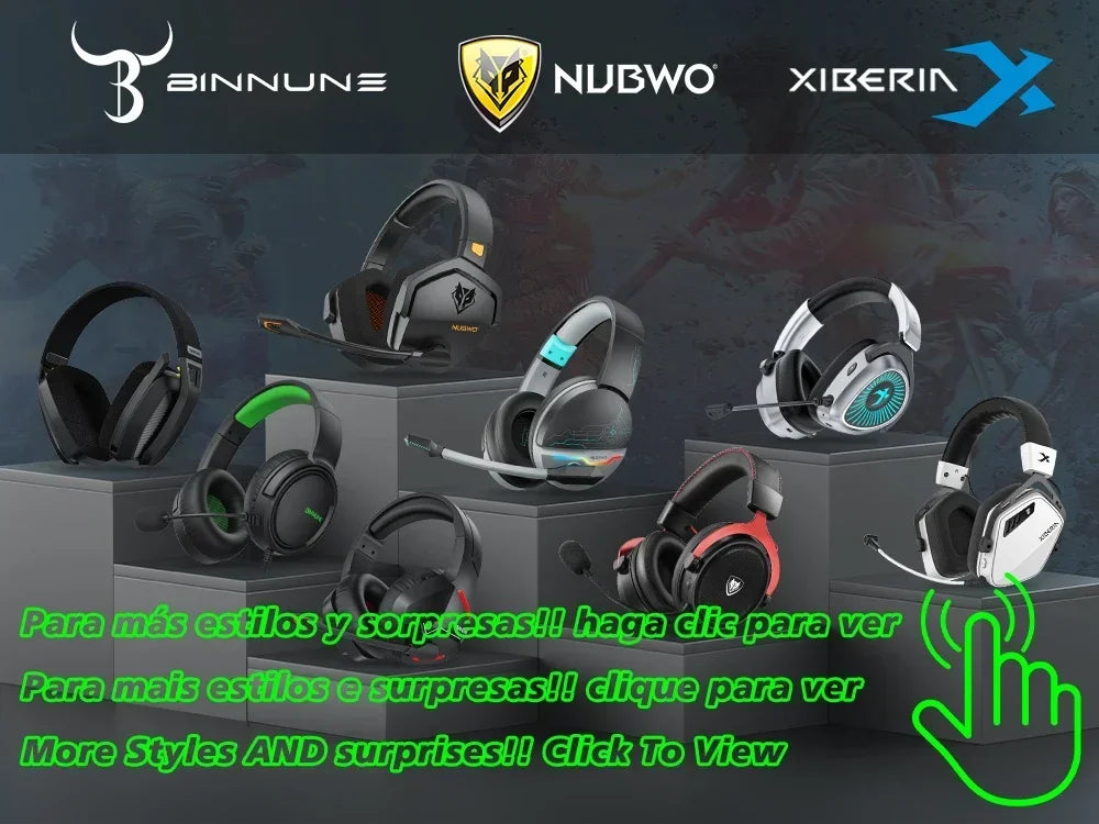 Cuffie Da Gioco Wireless 2,4 GHz Con Microfono ANC Per PS5 PS4 PC Mac Suono Chiaro E Connessione Stabile