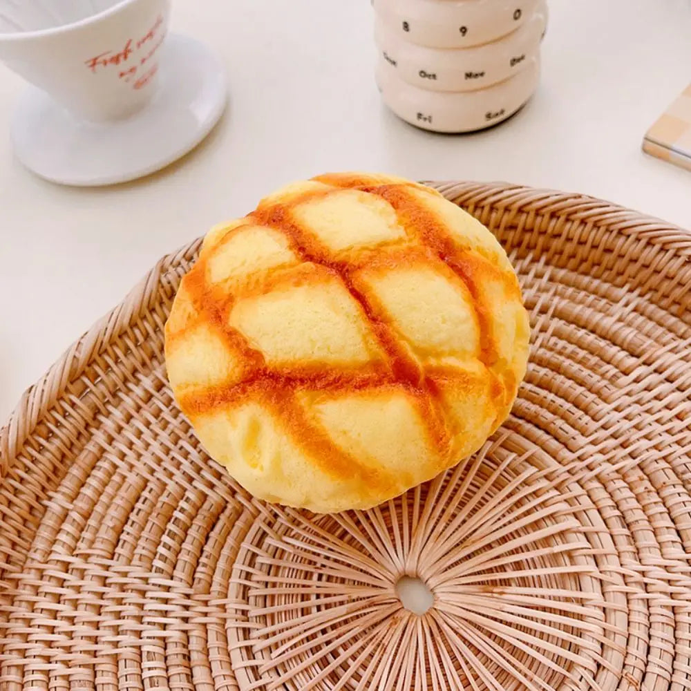 Giocattolo Antistress A Forma Di Ciambella Pane Tostato Simulazione Alimentare Maniabile