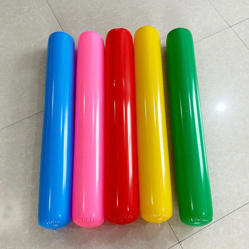 Set Di 4 Bastoncini Gonfiabili Per Giochi All'Aperto Divertimento Per Feste Carnevale