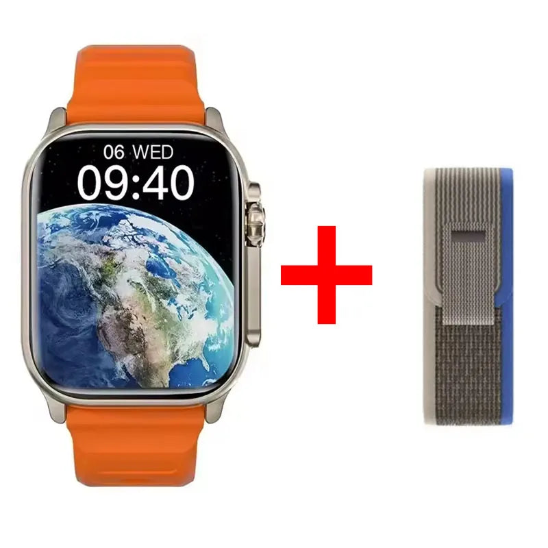 Nuovo Smartwatch 2026 Watch 10 Ultra 49mm con NFC, GPS, Chiamate Bluetooth, Musica BT, Giochi e Ricarica Wireless per Uomo e Donna