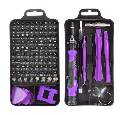 Set Cacciaviti Di Precisione 115 In 1 Magnetici Per Riparazioni Laptop MacBook Smartphone