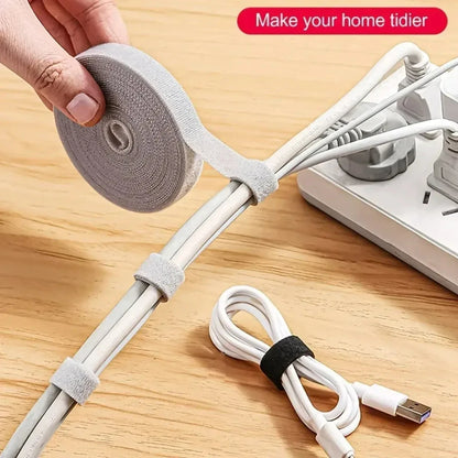 3M Gancio e Anello di Fissaggio Organizzatore di Cavi Fascette Avvolgicavo Keeper Cavi USB Protezione di Gestione Auricolare Mouse Fascette