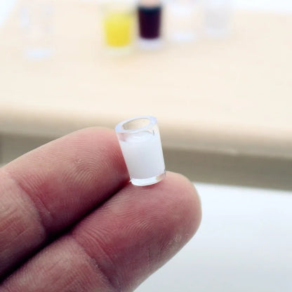 Set Alimentari In Miniatura Per Casa Delle Bambole Bevande Succo Latte Acqua Coca Cola