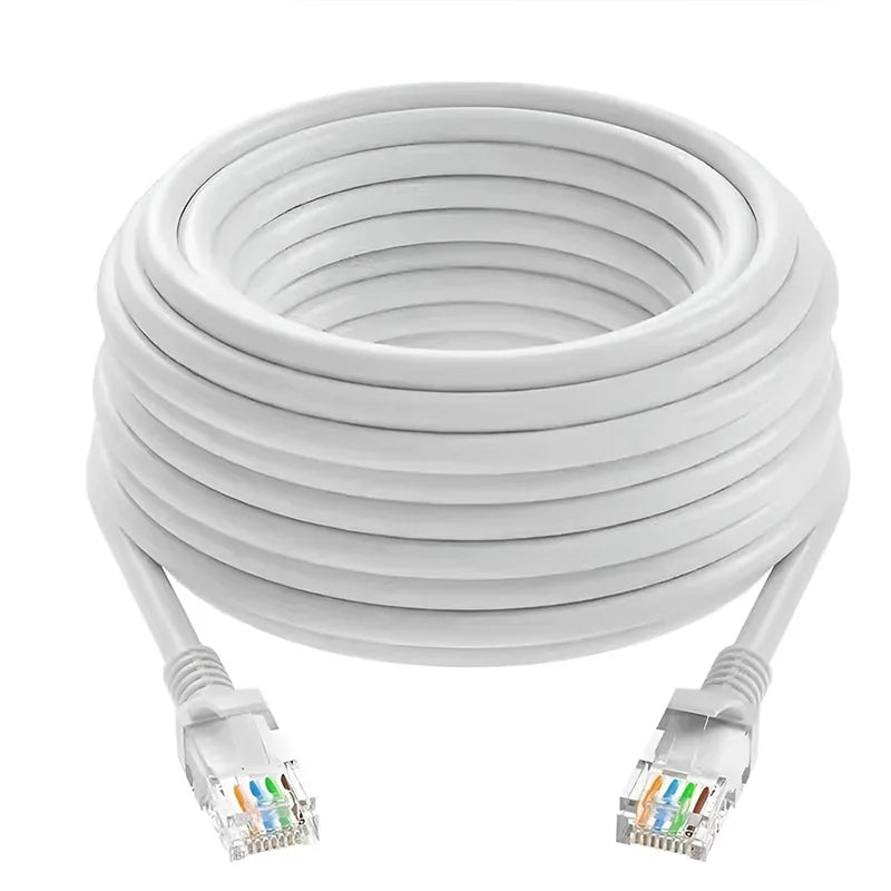 Cavo Ethernet Cat6 da 0,5/1/2/3/5/10/15/20/30/50M RJ45 UTP 1000Mbps Cavo di rete Cavo LAN Cavo Internet Cavo del router Cavo del computer
