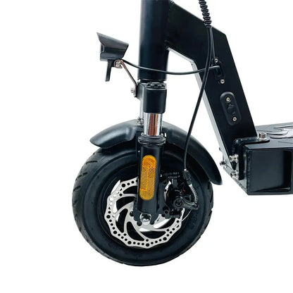 Scooter Elettrico Fat Tire Offroad 500W Freno A Disco Pieghevole Autonomia 40-60 Km 48V 36V 13Ah