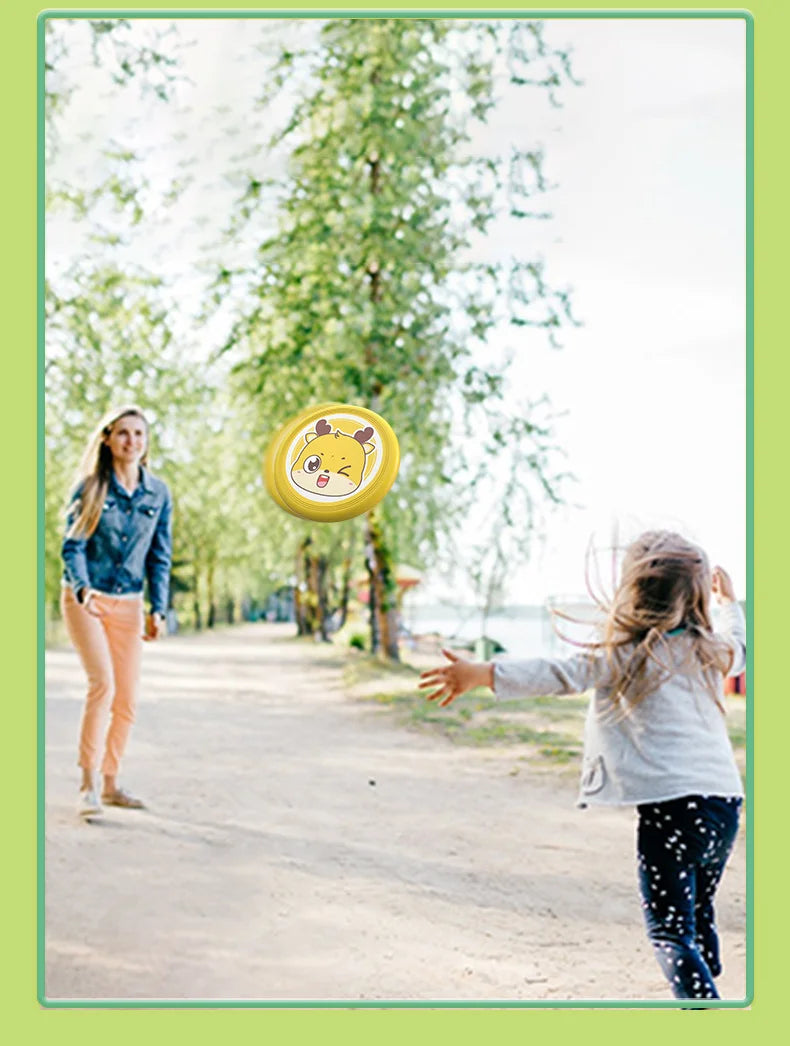 Frisbee Gomma Morbida Per Bambini Sicuro Per Gioco All'Aperto Spiaggia Giardino Unisex
