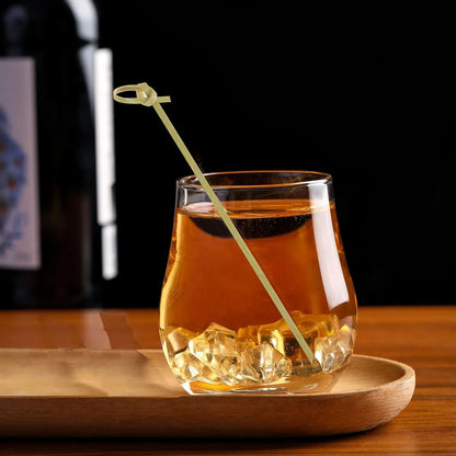 Stuzzicadenti Da Cocktail In Bambù Naturale Con Nodi Adatti A Frutta E Antipasti