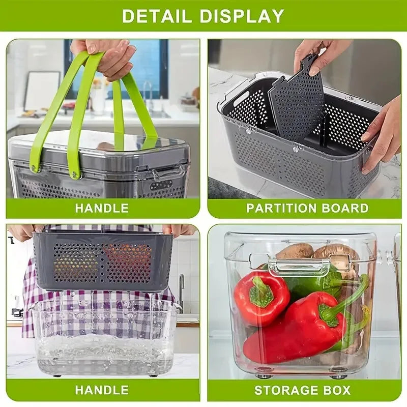 Tritatutto Multifunzione 16 In 1 Con Impugnatura Grattugia Affettatrice Verdure Utensile Cucina
