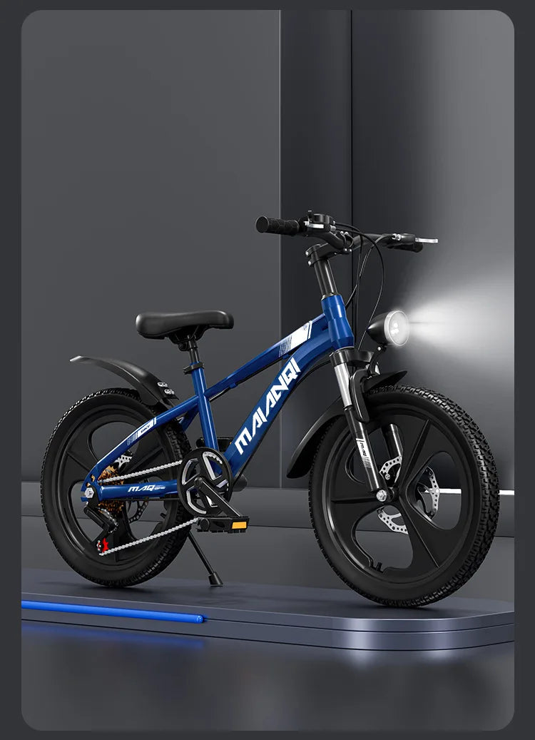 Bicicletta Per Bambini E Ragazzi Da Sei A Quindici Anni Con Cambio Di Velocità Ammortizzatori E Freni A Disco