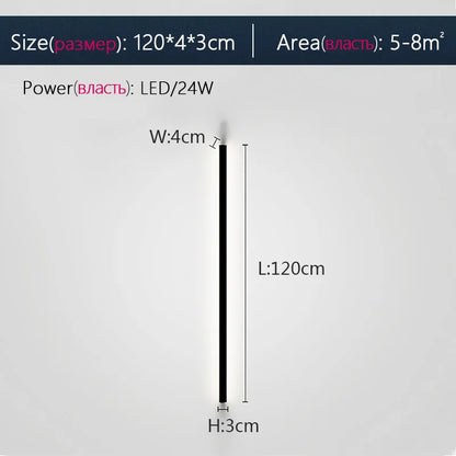 Lampada Da Parete Impermeabile Esterni Led Luce Giardino Recinzione Balcone Cancello Design Moderno