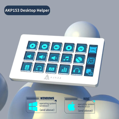 Pannello Di Controllo Desktop Programmabile Con Pulsanti Macro Personalizzabili Mini Tastiera Per Scenari Multipli
