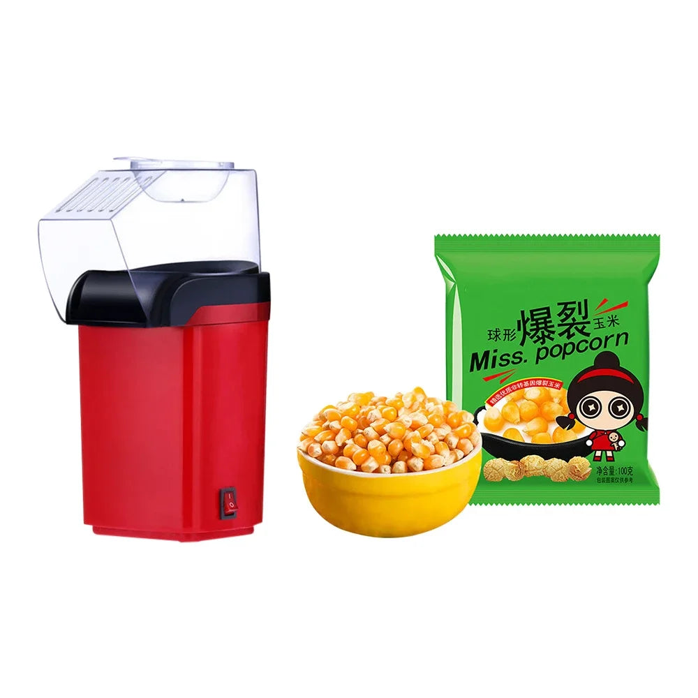 Macchina Popcorn Automatica Uso Domestico Impianto Cucina 1200 W CE Facile Da Usare