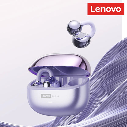 Lenovo LE302 Auricolari Bluetooth 6.0 Con Cancellazione Del Rumore, Lunga Durata Batteria, Microfono E Siri