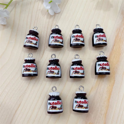 Set 10 Pendenti In Resina 3D Per Gioielli Diy Orecchini Collane Portachiavi Charm Carini