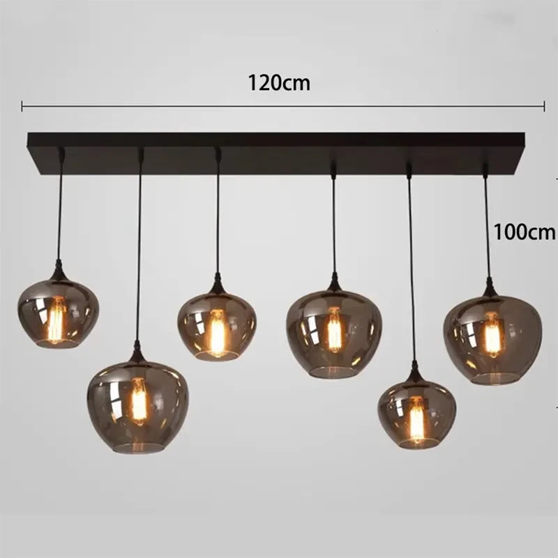 Lampada Sospensione Led Moderna In Acciaio Inossidabile Spazzolato per Soggiorno E Sala Da Pranzo