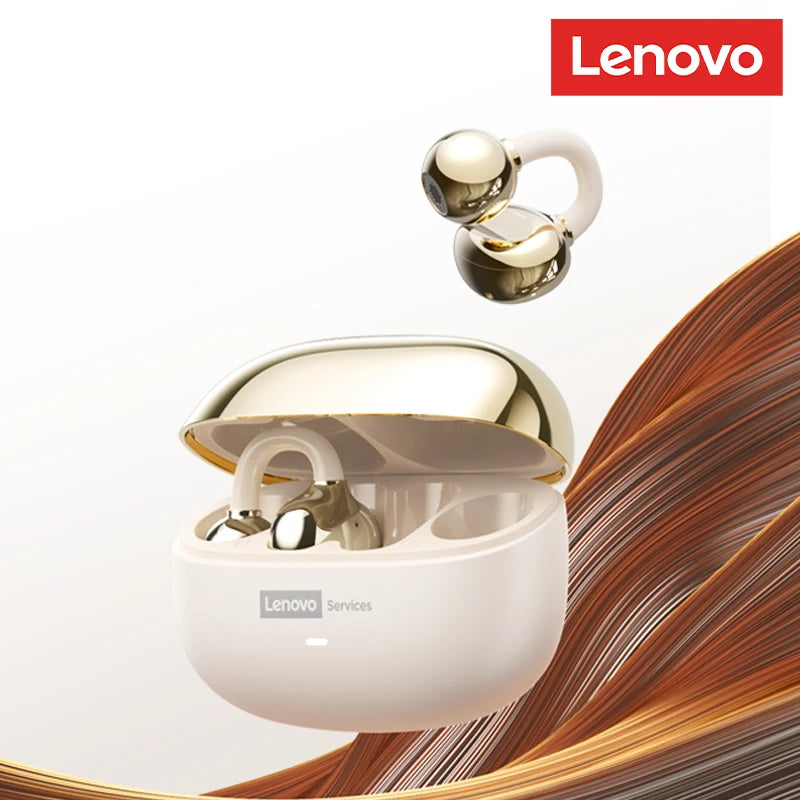 Lenovo LE302 Auricolari Bluetooth 6.0 Con Cancellazione Del Rumore, Lunga Durata Batteria, Microfono E Siri