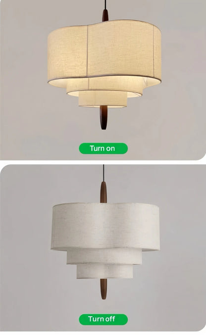 Lampada a Sospensione Medievale in Stile Nordico Romantico per Soggiorno e Studio