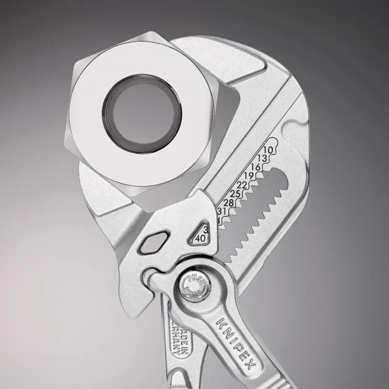 Knipex Pinza Idraulica Regolabile Cromata Multifunzione Isolata Per Lavori Tecnici