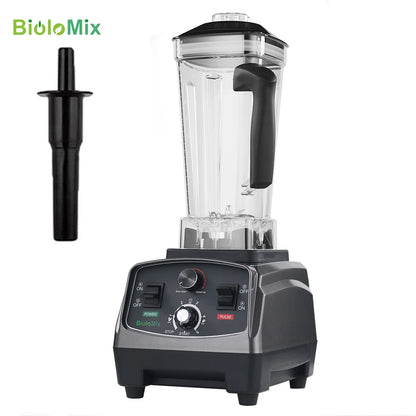 BioloMix Frullatore Potente 2200 W Con Contenitore In Tritan Da 2 L BPA Free Timer Per Frullati Di Ghiaccio